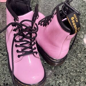 Dr. Martens Kids Pink Boots